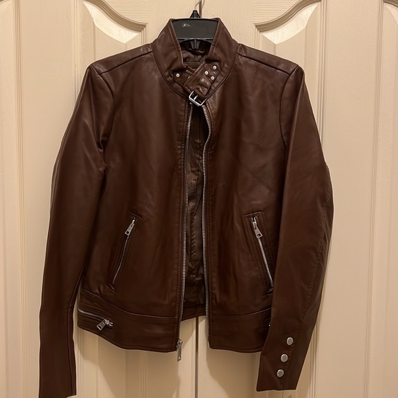 Levis Faux-Leather Latch Collar Moto Racer Jacket - Picture 7 of 11